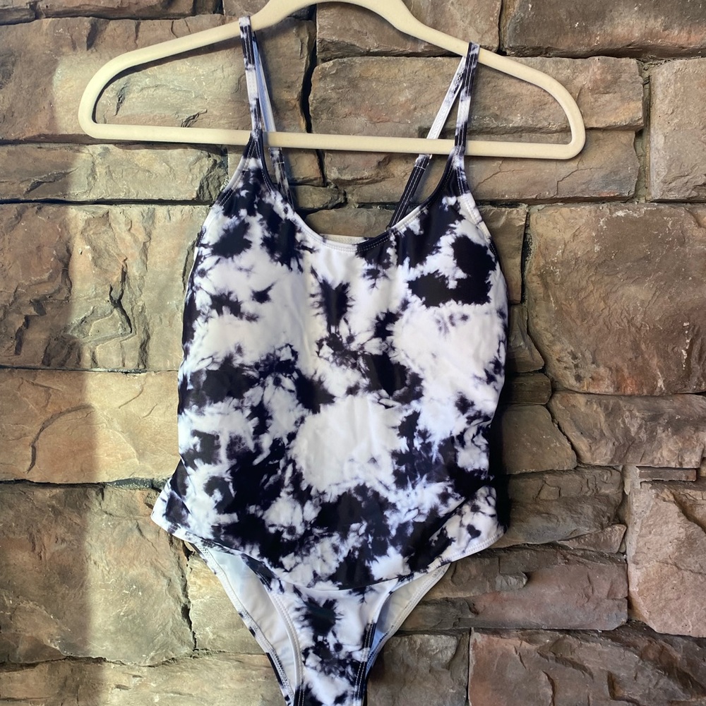 tie dye swimsuit
